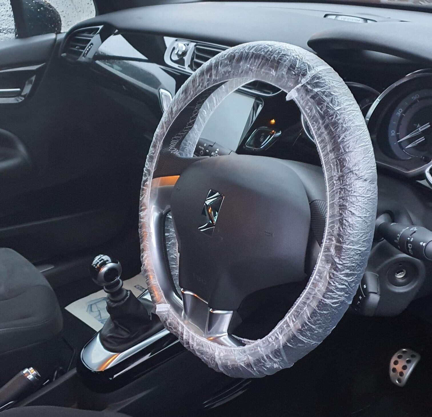 Disposable Elastic Steering Wheel Cover - Image 3
